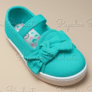 3/$20 Toddler Girls' Casual Bow Flat, Mint